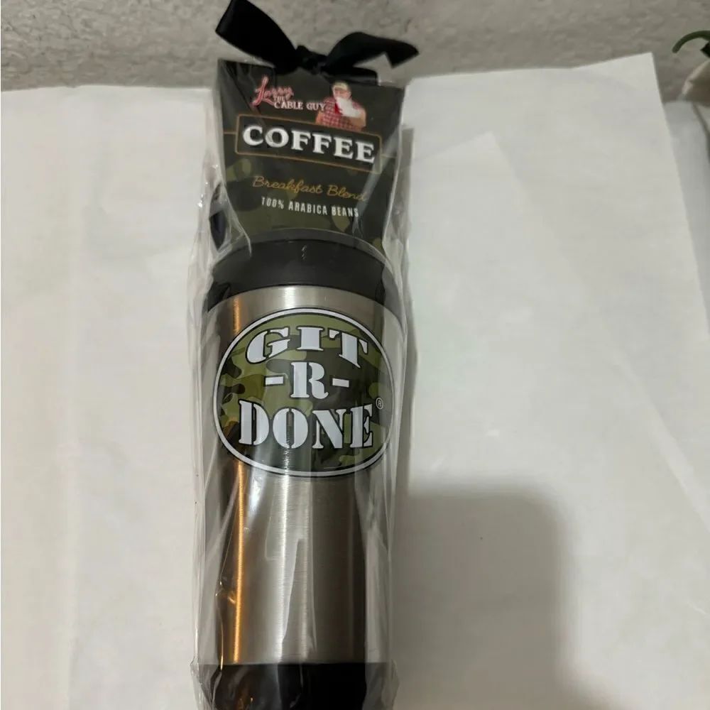 Larry the Cable Guy Git-R-Done Coffee Gift Set